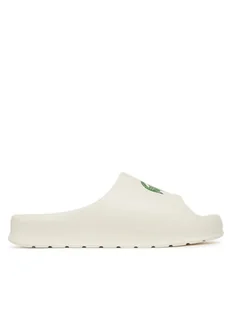 Lacoste Klapki 7-48CMA0022 Biały - Klapki i japonki męskie - miniaturka - grafika 1