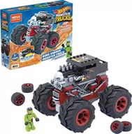 Klocki - Mega Bloks, Hot Wheels Monster Trucks, Bone Shaker, klocki, 187 elementów - miniaturka - grafika 1