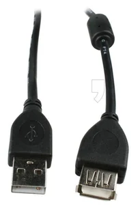 Gembird Przedłuzacz USB 2.0 typu AM-AF 4,5m FERRYT czarny (CCF-USB2-AMAF-15) - Kable komputerowe i do monitorów - miniaturka - grafika 5