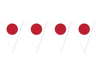 Congee.pl Baner wiszący Flaga Japonii - 5 m - Dekoracje sali - miniaturka - grafika 1