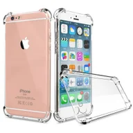Etui i futerały do telefonów - Etui silikonowe ze wzmocnionymi krawędziami do Apple iPhone 6/iPhone 6s - przezroczyste KP23566 - miniaturka - grafika 1