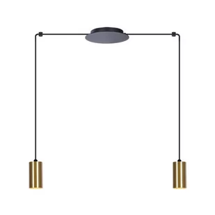 Kaja Oświetlenie Czarna lampa wisząca z regulowaną wysokością K-4891 VIGO K-4891 - Lampy sufitowe - miniaturka - grafika 1