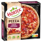Dania mrożone - Hortex Pizza chorizo i pepperoni 370 g - miniaturka - grafika 1