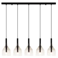 Lampy sufitowe - Wisząca lampa nad wyspę Botor 5098 Shilo punktowa belka metalowa czarny - miniaturka - grafika 1