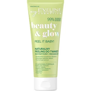 Eveline Eveline Beauty & Glow Naturalny Peeling Enzymatyczny - Kremy oczyszczające - miniaturka - grafika 1