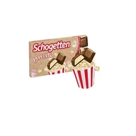 Gumy do żucia, lizaki, dropsy - Schogetten Popcorn - Czekolada Mleczna z Popcornem 100G - miniaturka - grafika 1