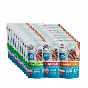 Frendi kawałki w delikatnym sosie mix smkaów dla kota 36x100g - Mokra karma dla kotów - miniaturka - grafika 1