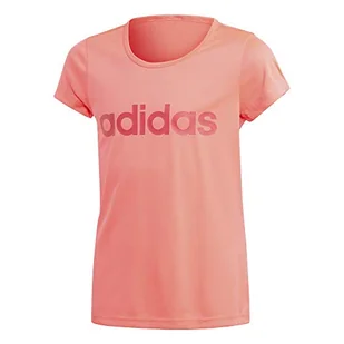 adidas Koszulka dziewczęca Yg C sygnałowy różowy/różowy/różowy 3-4 Years - Koszulki dla dziewczynek - miniaturka - grafika 1