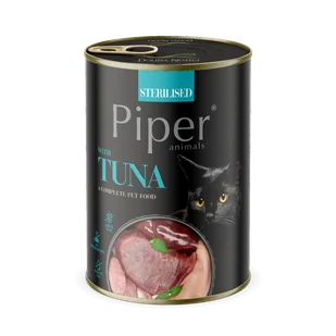 DOLINA NOTECI Piper dla kotów sterylizowanych z tuńczykiem 400g - Mokra karma dla kotów - miniaturka - grafika 1