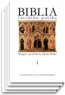 Religia i religioznawstwo - Biblia łacińsko-polska czyli Pismo Święte Starego i Nowego Testamentu (Wulgata i tłumaczenie ks. Jakuba Wujka), komplet, cztery tomy - miniaturka - grafika 1