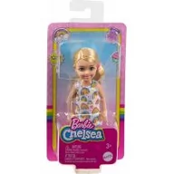 Lalki dla dziewczynek - Lalka Barbie Chelsea i przyjaciele Sukienka w tęczę Mattel - miniaturka - grafika 1