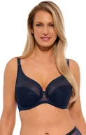 Biustonosze - Gaia biustonosz półusztywniany semi-soft granatowy Sonia Art.1058, Kolor granatowy, Rozmiar 80B, Gaia - Primodo.com - miniaturka - grafika 1