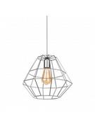 Lampy sufitowe - TK Lighting Lampa wisząca Diamond Silver 4203 nowoczesna oprawa w kolorze chromu - miniaturka - grafika 1