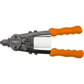 Nitownice - NEO-TOOLS nitownica czołowa do nitów stalowych i aluminiowych 2.4, 3.2, 4.0, 4.8 mm 18 (18-107) - miniaturka - grafika 1