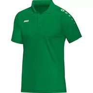 Koszulki męskie - JAKO Classico Polo męskie, zielony, m - miniaturka - grafika 1