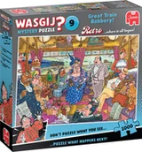 Puzzle - Wasgij - Retro Mystery - #9 Great Train Robbery! 1000 pieces 1110100504 - miniaturka - grafika 1