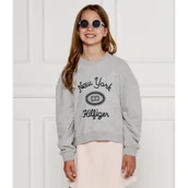 Bluzy dla dziewczynek - Tommy Hilfiger Bluza | Regular Fit - miniaturka - grafika 1