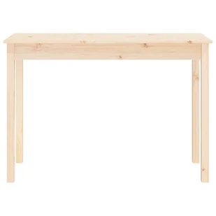 Lumarko Stolik konsolowy, 110x40x75 cm, lite drewno sosnowe - Konsole i sekretarzyki - miniaturka - grafika 6