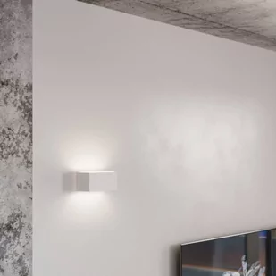 Euluna Elestren kinkiet, kątowy, biały - Lampy ścienne - miniaturka - grafika 2