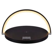 Lampy stojące - Lampka biurkowa SATURN LED BLACK STRÜHM - miniaturka - grafika 1