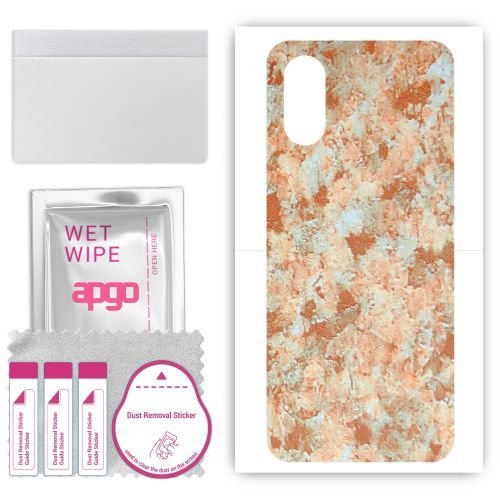 folia naklejka skórka strukturalna na TYŁ do Sony Xperia 1 VI - Kamień Piaskowiec - apgo SKINS