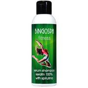 Serum do włosów - BingoSpa Serum shampoo keratin 100% with spirulina Fitness - miniaturka - grafika 1