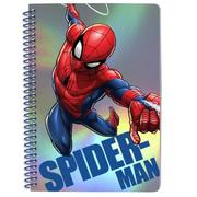 Zeszyty szkolne - Notatnik A5 z metalizowaną okładką Spiderman MV15907 - Kids Euroswan - miniaturka - grafika 1