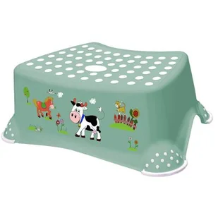 Podest dziecięcy Tomek funny farm zielony keeeper - Akcesoria łazienkowe - miniaturka - grafika 1