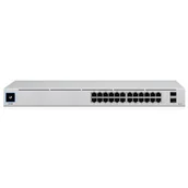 Switche - Ubiquiti USW-24-POE | Switch | UniFi, 24x RJ45 1000Mb/s, 16x PoE+, 2x SFP USW-24-POE-EU - miniaturka - grafika 1