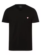 Koszulki męskie - GUESS - T-shirt męski, czarny - miniaturka - grafika 1