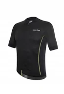 Kurtki rowerowe - Shiver EVO Jersey black # yellow fluo - XL - miniaturka - grafika 1