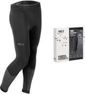 Spodnie narciarskie - BTS0464 SPODNIE TERMOAKTYWNE CZARNE MĘSKIE 2XL/3XL MAGNUS NILS - miniaturka - grafika 1