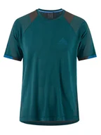 Koszulki sportowe męskie - Craft Koszulka "PRO Trail Fuseknit" w kolorze niebieskim do biegania - miniaturka - grafika 1