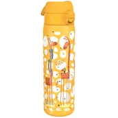 Shakery i bidony sportowe - Stalowa Butelka Na Wodę Ion8 0,5 L Żyrafa - miniaturka - grafika 1