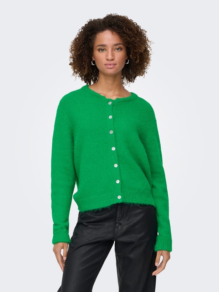 ONLY Kardigan w kolorze zielonym