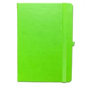 Notesy i bloczki - ELEGANCKI Notes Notatnik A5 w kropki z gumką TRAWIASTA ZIELEŃ - miniaturka - grafika 1