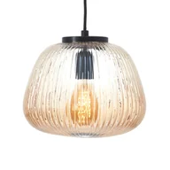 Lampy sufitowe - Brilliant Lampa wisząca Kaizen, Ø 25 cm, bursztyn, szkło - miniaturka - grafika 1
