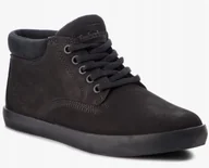 Botki damskie - Timberland Botki Dziecięce Czarne Na Zamek Skóra 32 Jlb - miniaturka - grafika 1