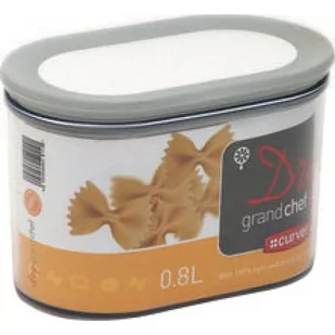 Curver pojemnik na artykuły sypkie grand chef 0,8l 164807 szary/transp - Pojemniki kuchenne - miniaturka - grafika 2