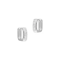 Biżuteria dla dzieci - Srebrne 925 kolczyki Szkliste Cyrkonie - miniaturka - grafika 1