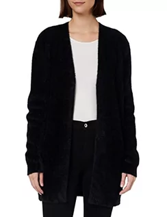 Swetry damskie - Morgan damski kardigan, czarny, XL - grafika 1