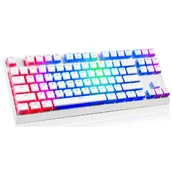 Klawiatury - ModeCom Volcano Lanparty RGB Biały - miniaturka - grafika 1