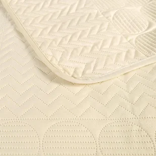 Narzuta 240 x 220 Pikowana Elegant Cream - Narzuty - miniaturka - grafika 5