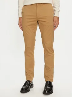 Calvin Klein Chinosy Modern Twill K10K113696 Khaki Slim Fit - Spodnie męskie - miniaturka - grafika 1