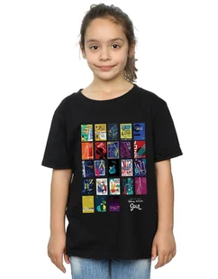 Absolute Cult Disney Girls Soul Jazz Plakat Koszulka ścienna Biały 9-11 Years - Bluzki dla niemowląt - miniaturka - grafika 1