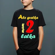 Koszulki dla chłopców - Ale gratka mam 2 latka - koszulka dziecięca - miniaturka - grafika 1