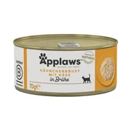 Mokra karma dla kotów - Applaws mokra karma dla kota Adult w bulionie Pierś z kurczaka z serem 96x70 g - miniaturka - grafika 1