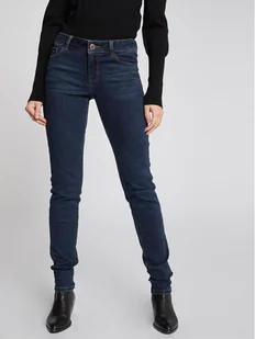 Morgan Jeansy 201-POM.P Granatowy Slim Fit - Spodnie damskie - miniaturka - grafika 1