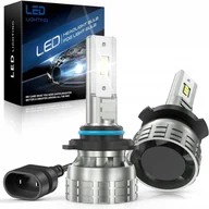 Żarówki samochodowe - UNIWERSALNE ŻARÓWKI LED HB3/9005 WENTYLOWANE 60W 2SZT. 6500K 12V MOCNE - miniaturka - grafika 1