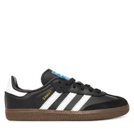 Buty dla chłopców - Sneakersy adidas Samba Og IE3678 Czarny - miniaturka - grafika 1